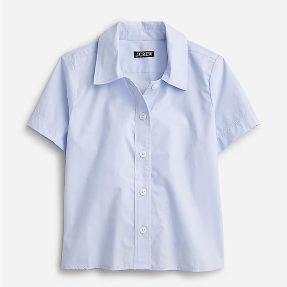 J Crew Gamine shirt in cotton poplin - Picture 1 of 2